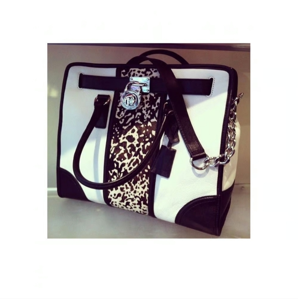 Michael Kors Large Leather Satchel